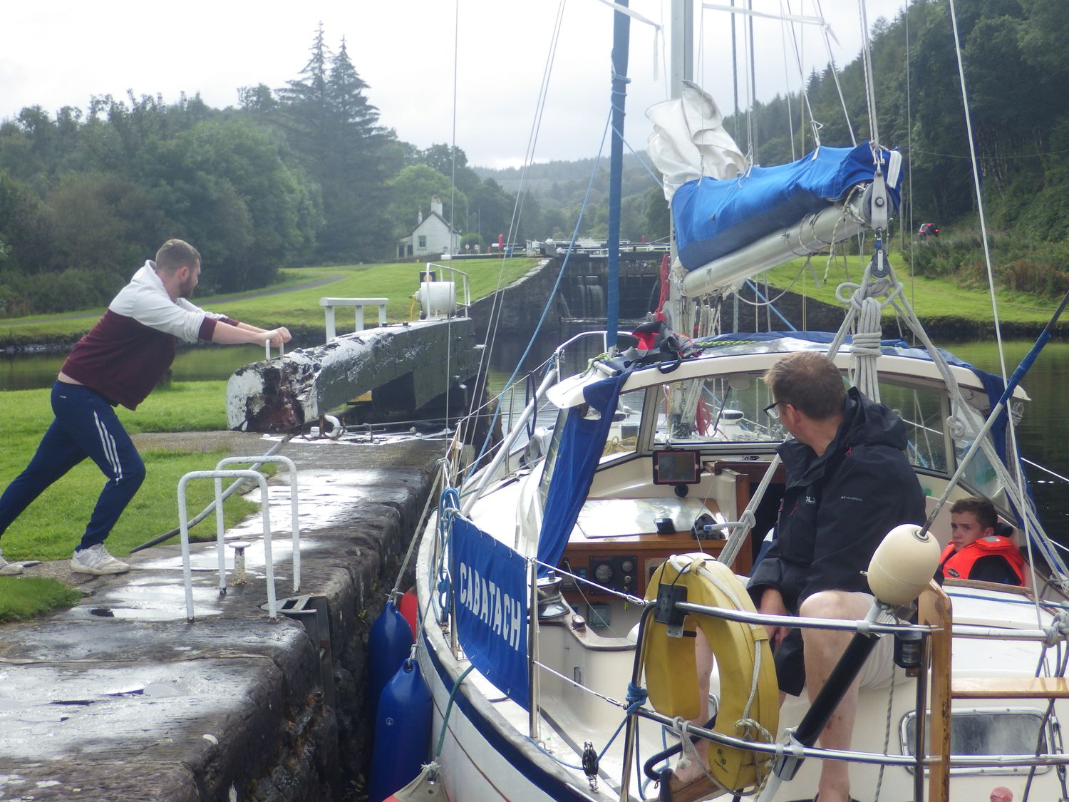 Crinan-csatorna segt